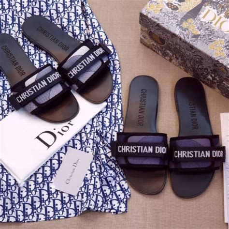 how to clean christian dior slides|knock off christian dior slides.